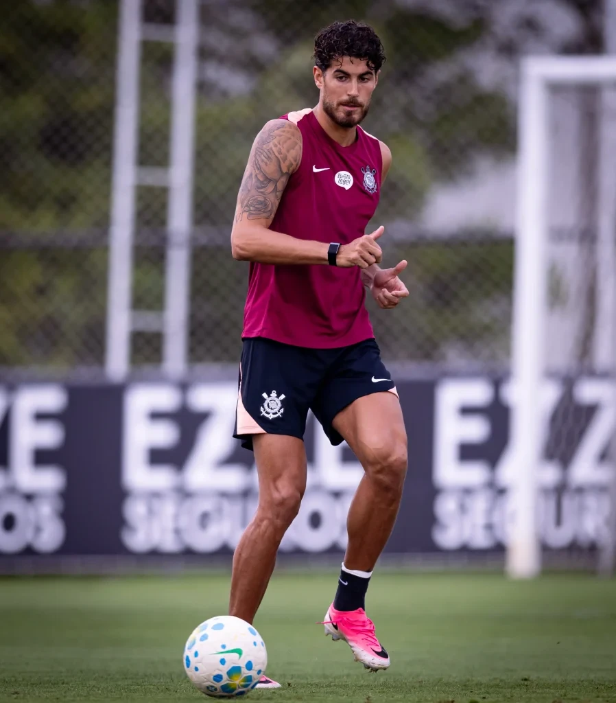 Veja fotos do último treino do Corinthians antes do Derby