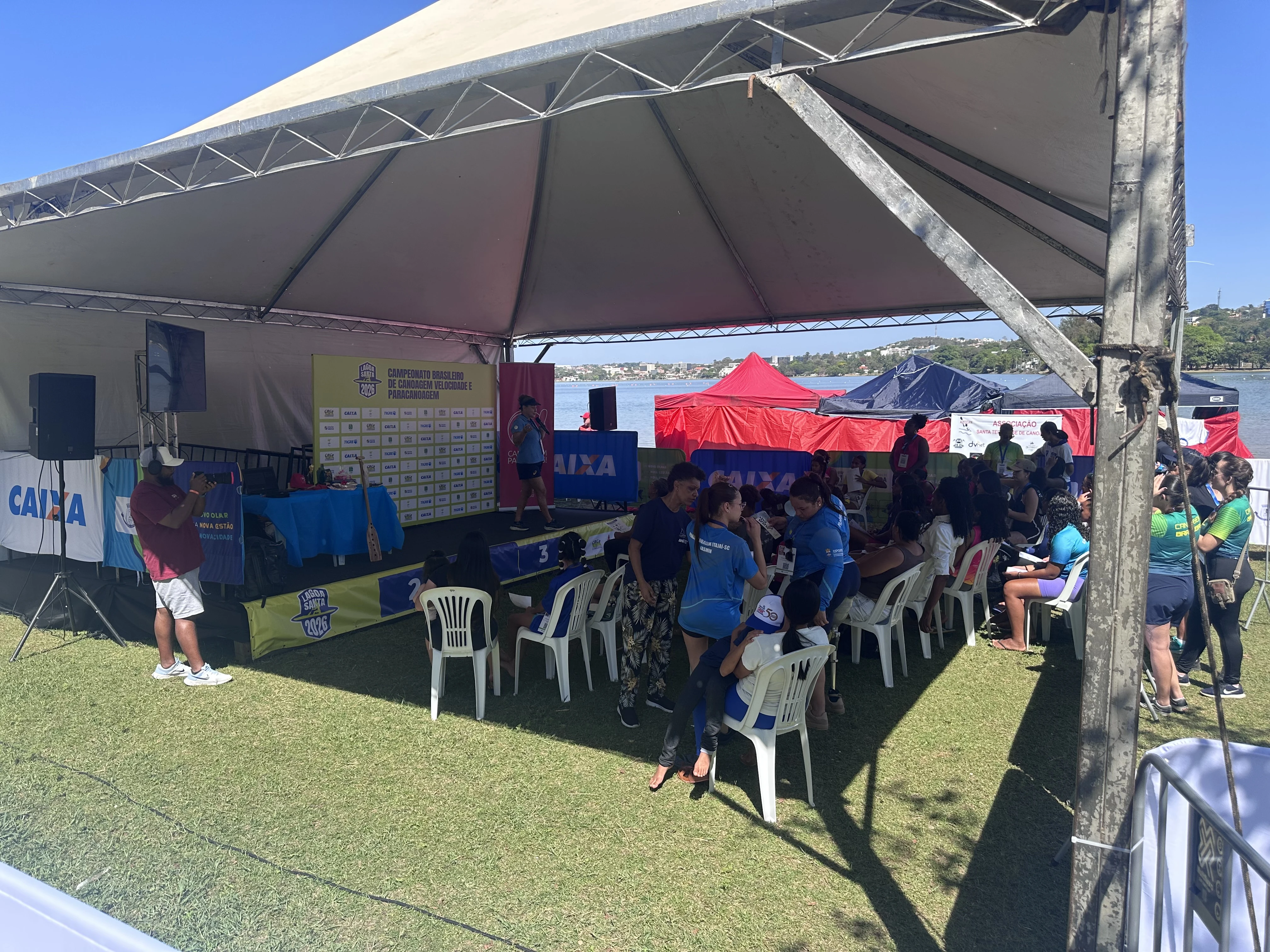 Lagoa Santa recebe campeonato de canoagem com 534 atletas de todo o Brasil