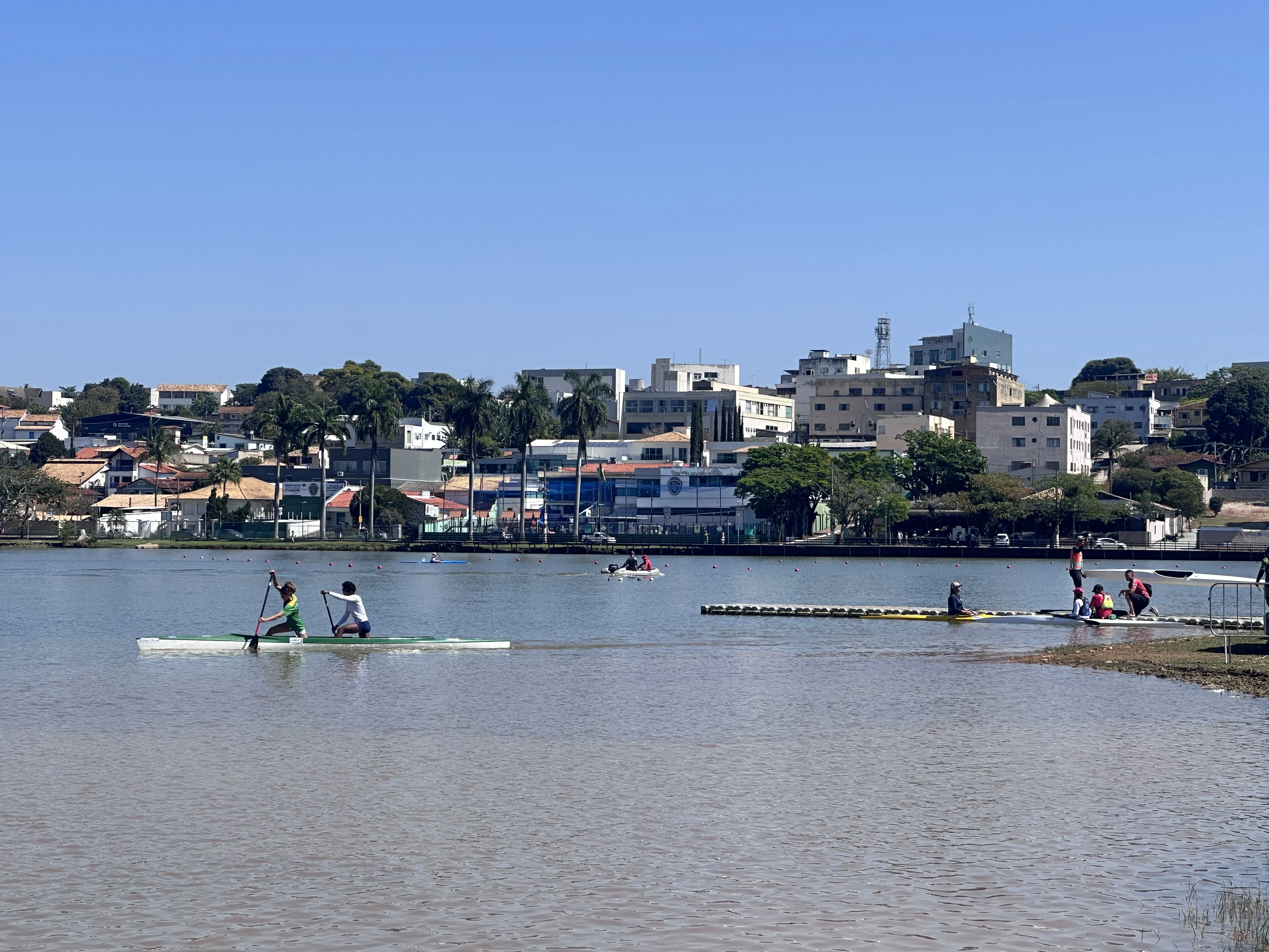Lagoa Santa recebe campeonato de canoagem com 534 atletas de todo o Brasil