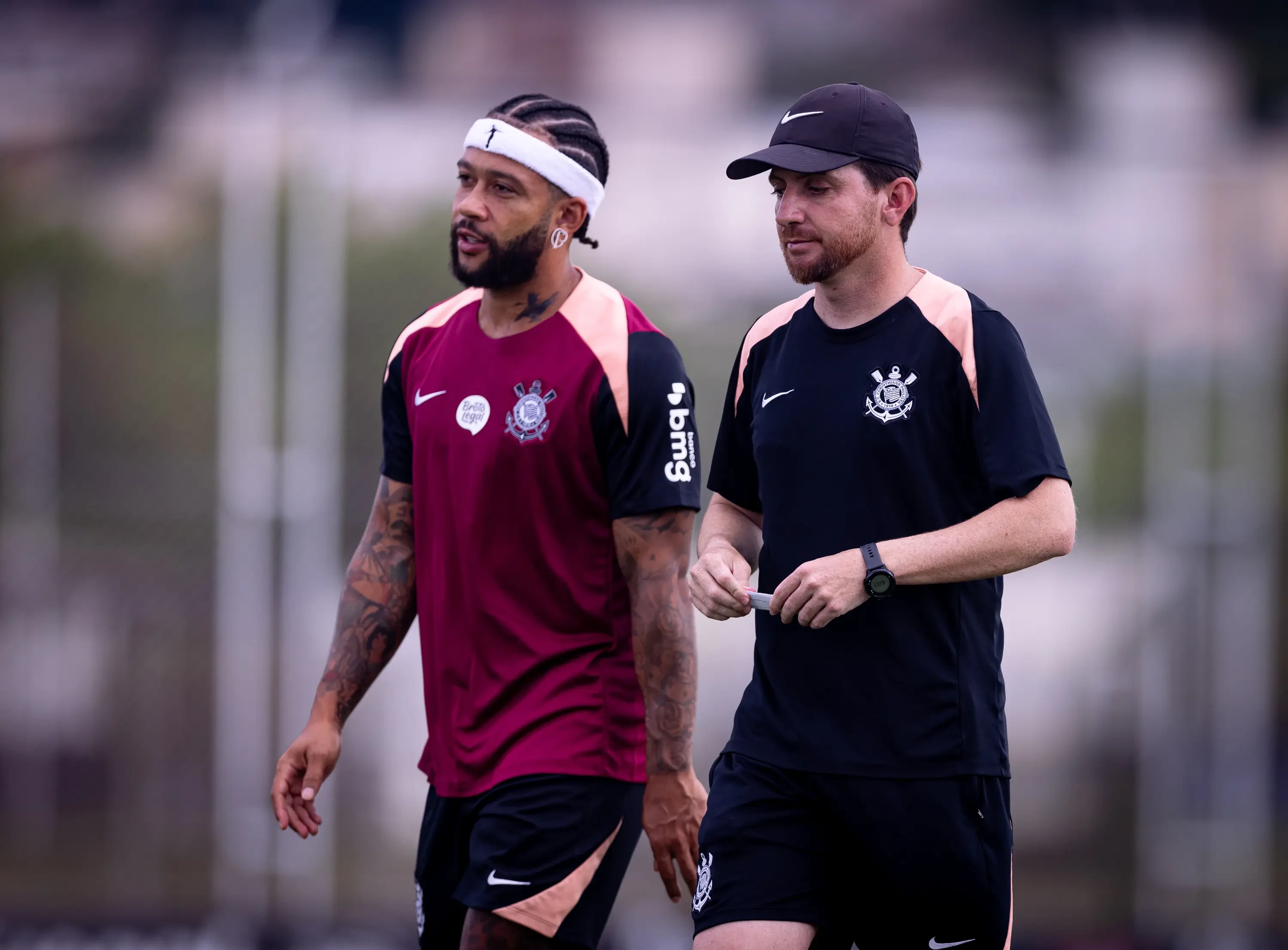 Veja fotos do último treino do Corinthians antes do Derby