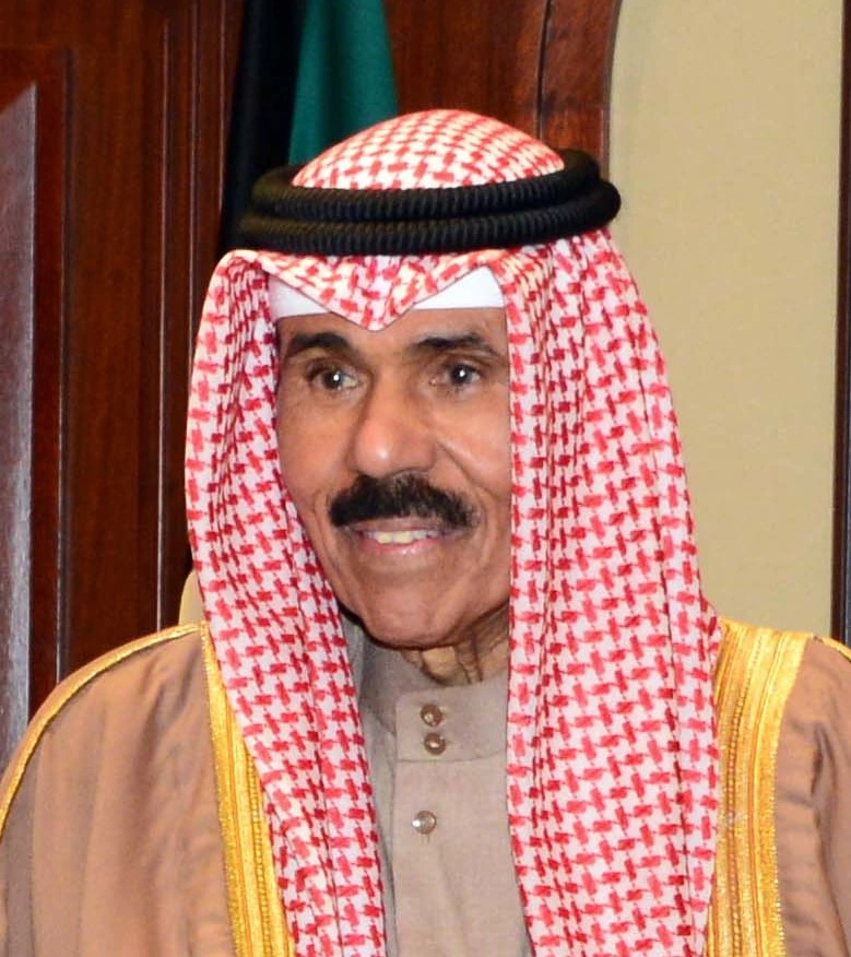Há 6 anos: Nawaf Al-Ahmad Al-Jaber Al-Sabah