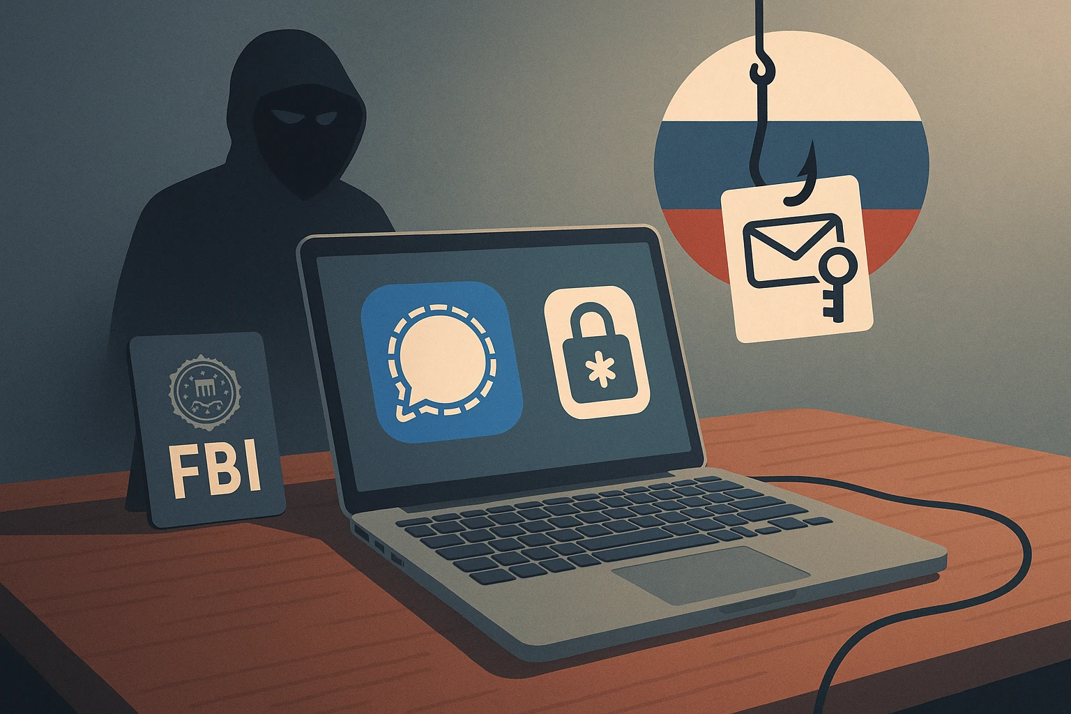 FBI: Hackers russos agora visam chaves de recuperação de backup do Signal