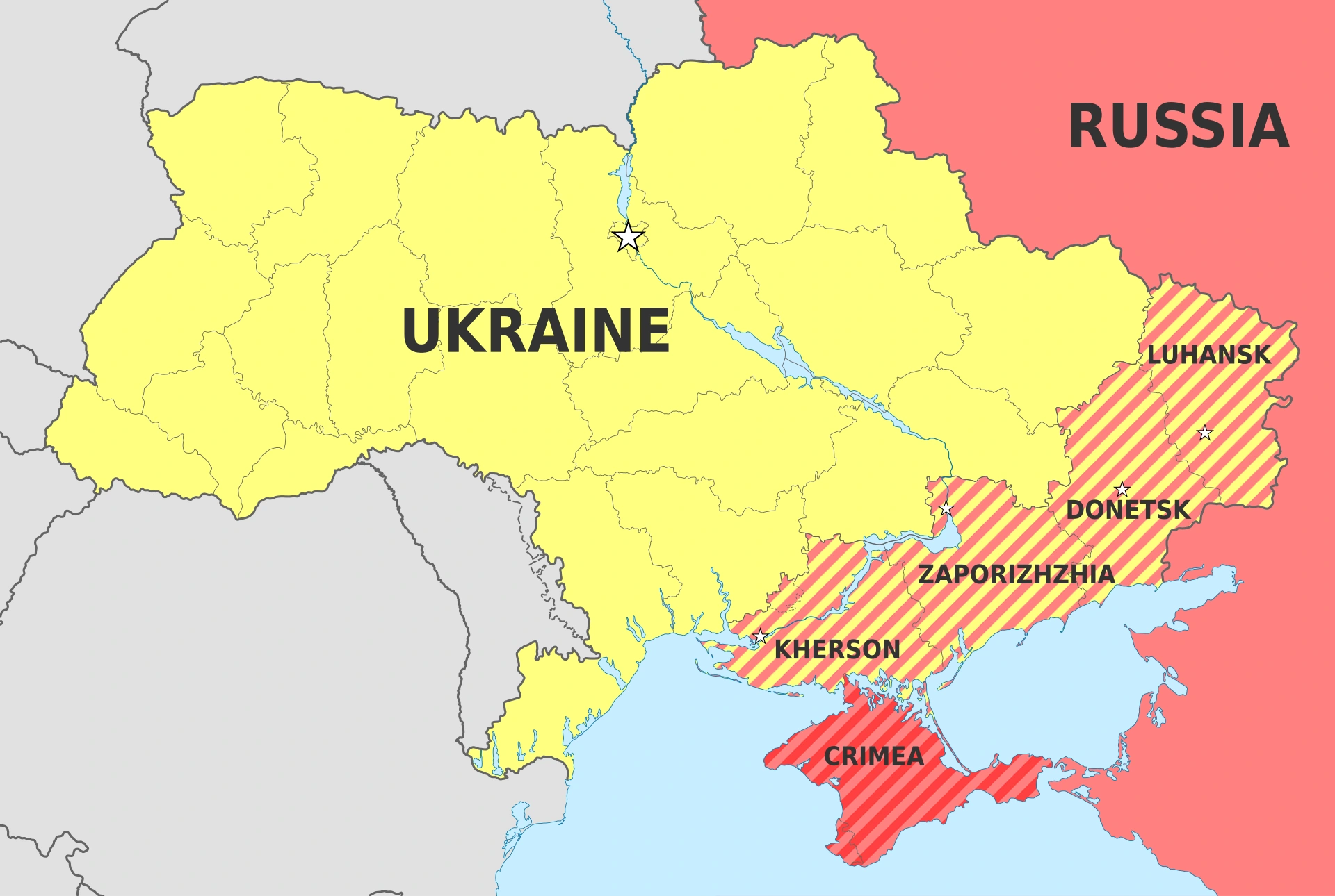 Há 4 anos: Referendos sobre a adesão à Rússia dos territórios ocupados da Ucrânia (2022)