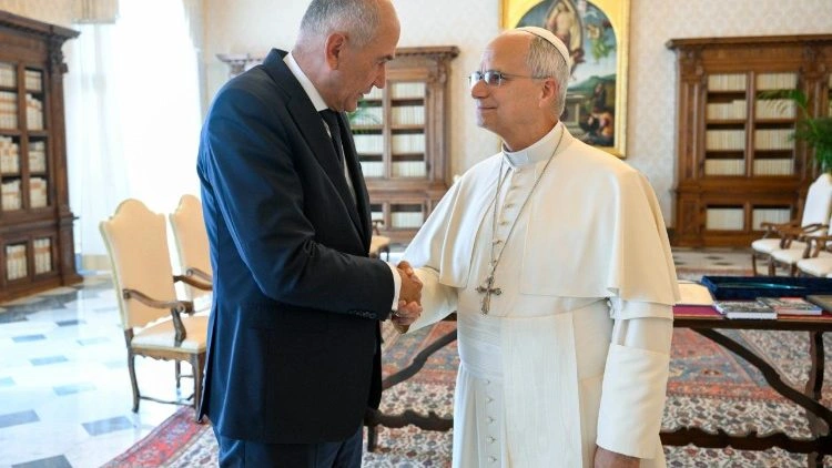 Papa recebe em audiência o primeiro-ministro da Eslovênia