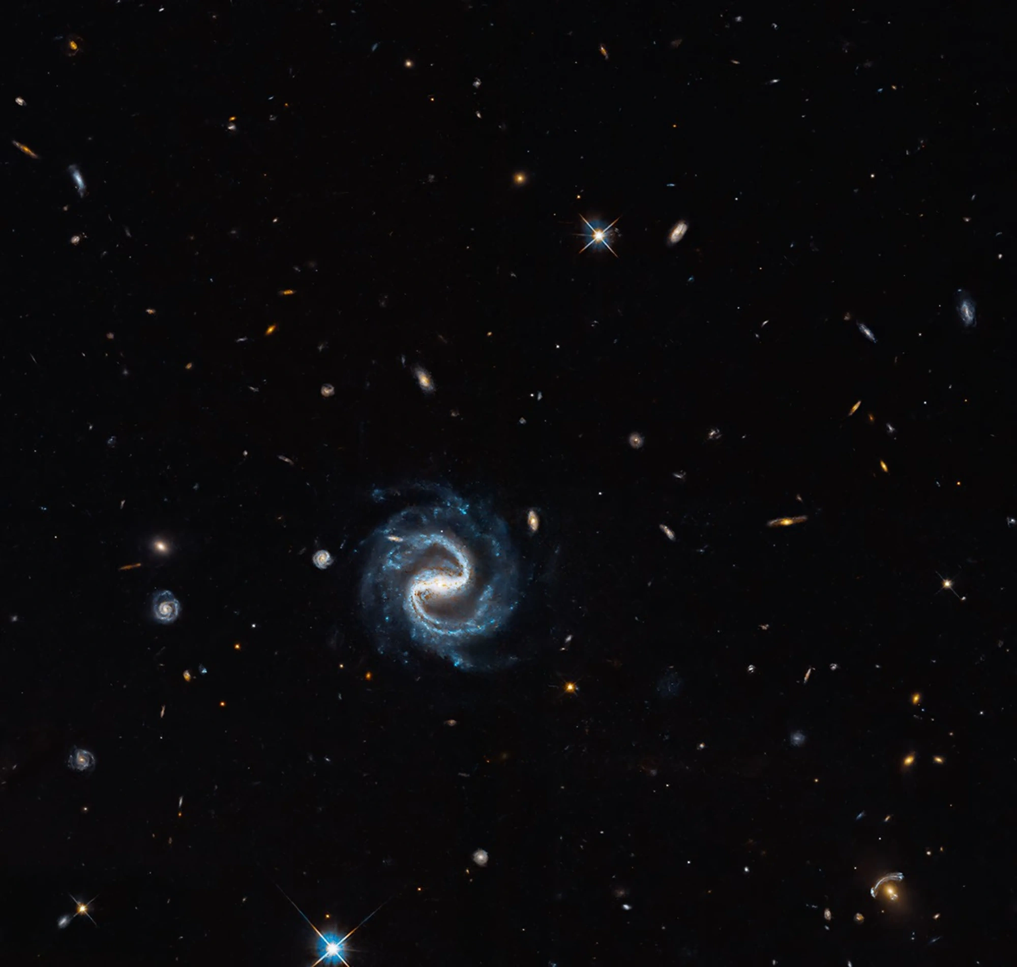 Hubble da NASA prepara o caminho para o Telescópio Espacial Roman
