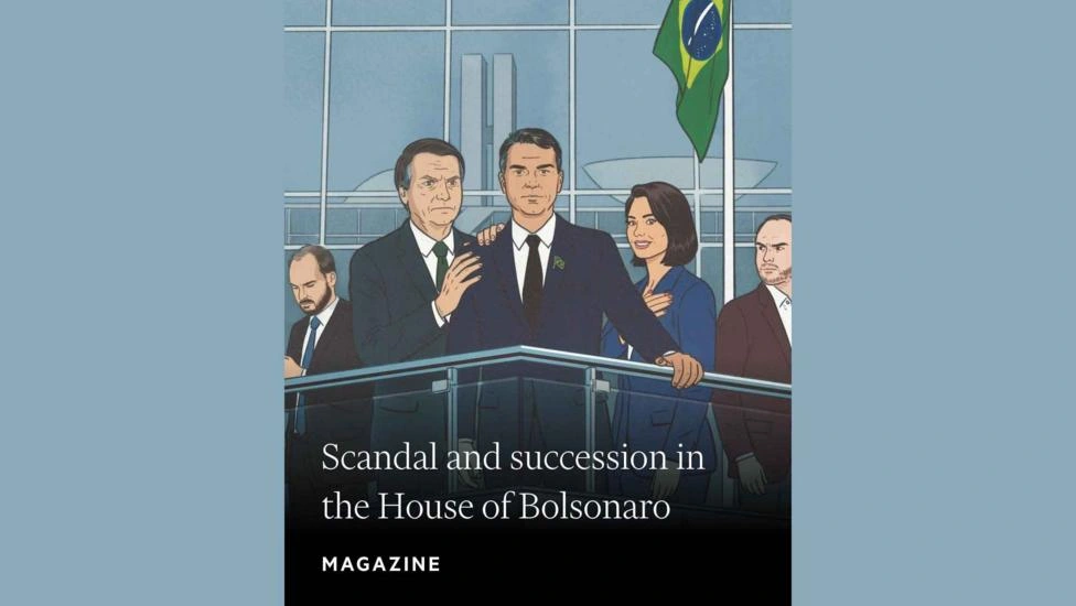 'Um clã tão radical quanto disfuncional', diz reportagem de capa do Financial Times sobre a família Bolsonaro