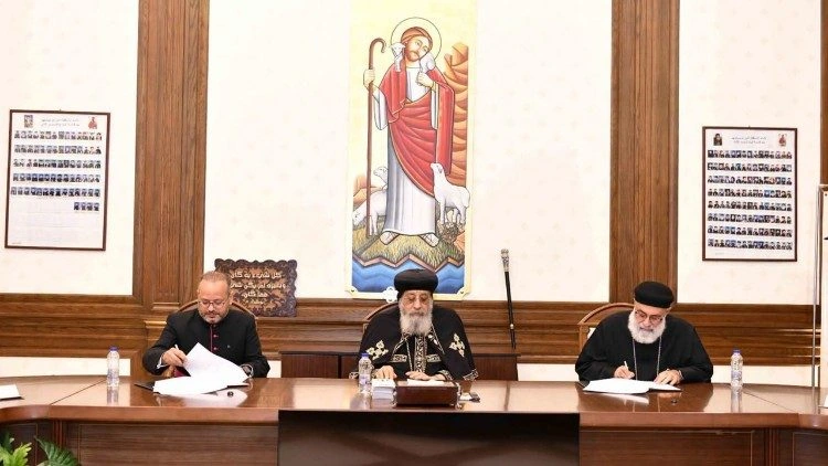 Tawadros II assina protocolo de cooperação com a Fundação Fraternidade Humana