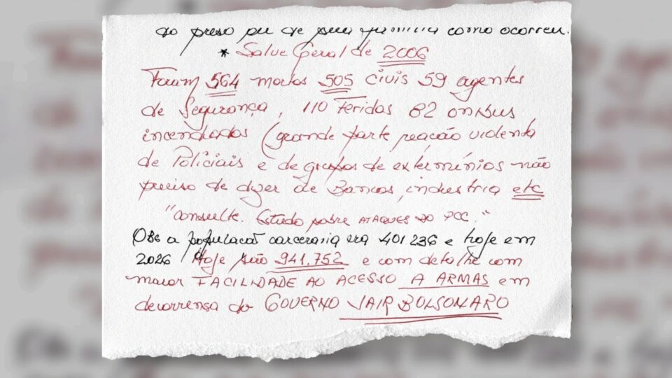 Pastor pede que Fachin esconda Marcola e Beira-Mar da CIA e vê risco de “salve geral”