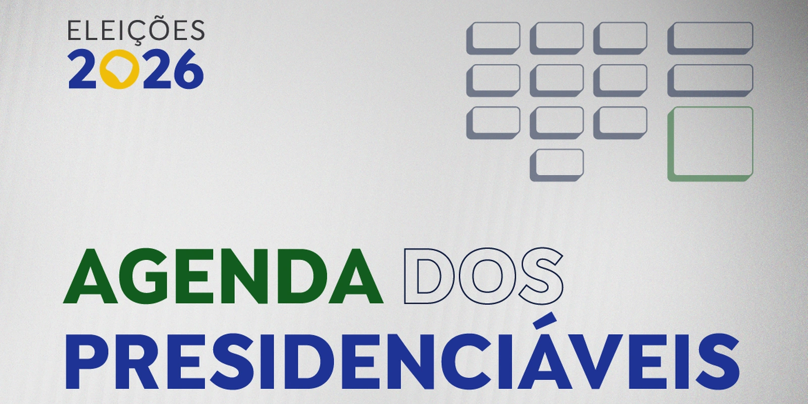 Confira a agenda dos presidenciáveis nesta quinta-feira
