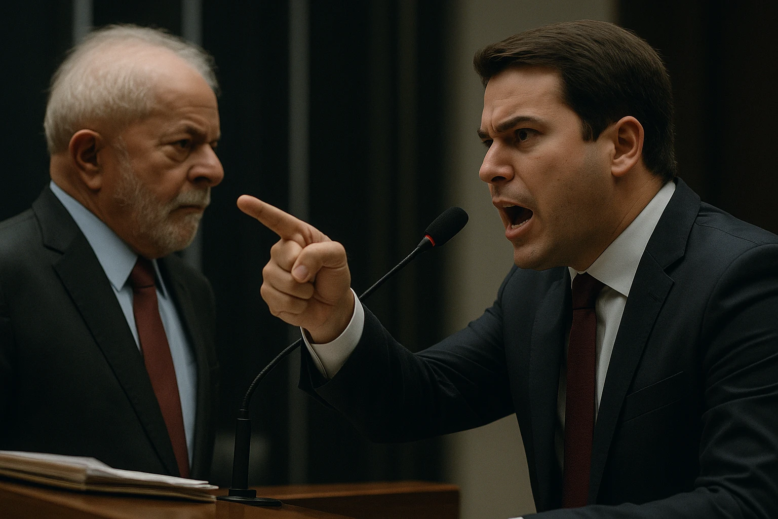Hugo Motta ataca o presidente Lula por apoiar rival político de seu pai em disputa eleitoral para o Senado na Paraíba