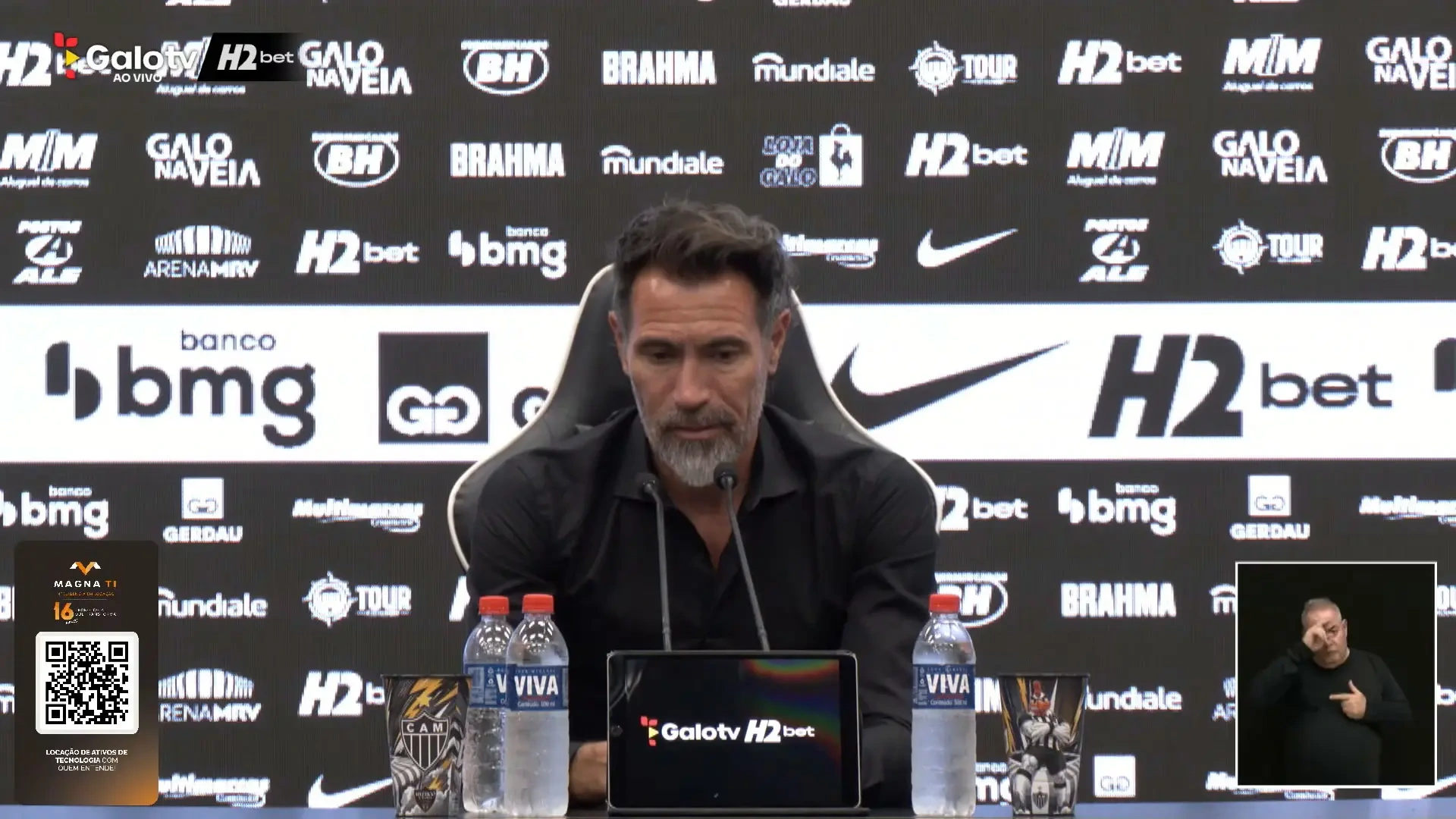 Domínguez destaca mentalidade do elenco do Galo: “Estão acreditando”