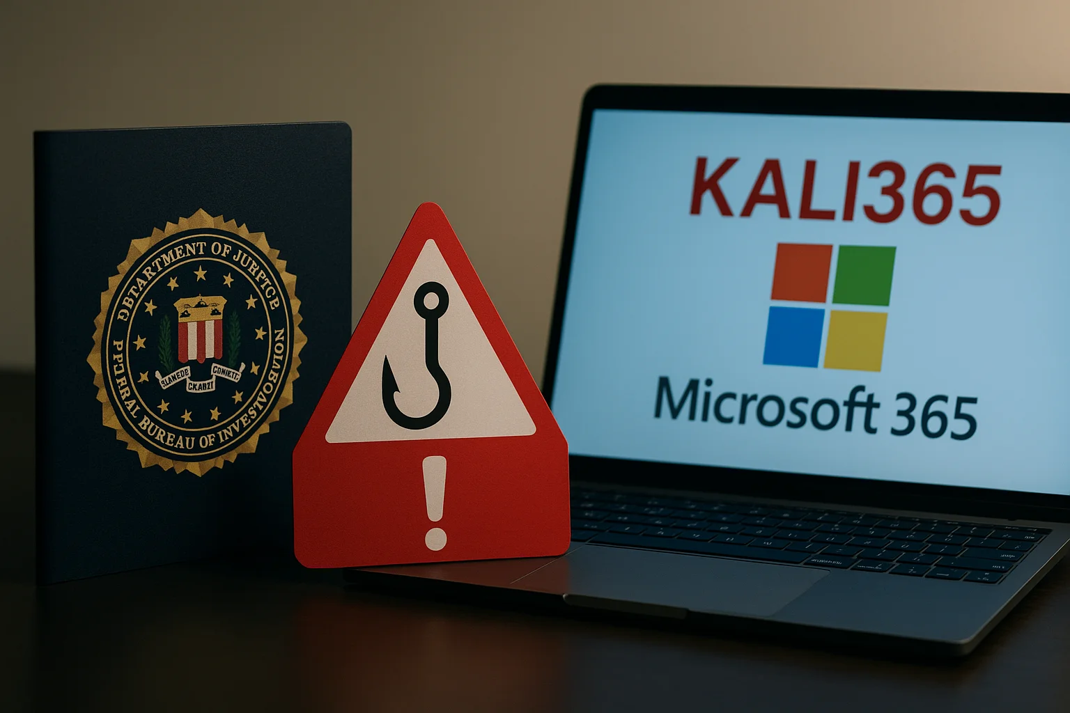FBI alerta sobre serviço de phishing Kali365 que visa contas do Microsoft 365