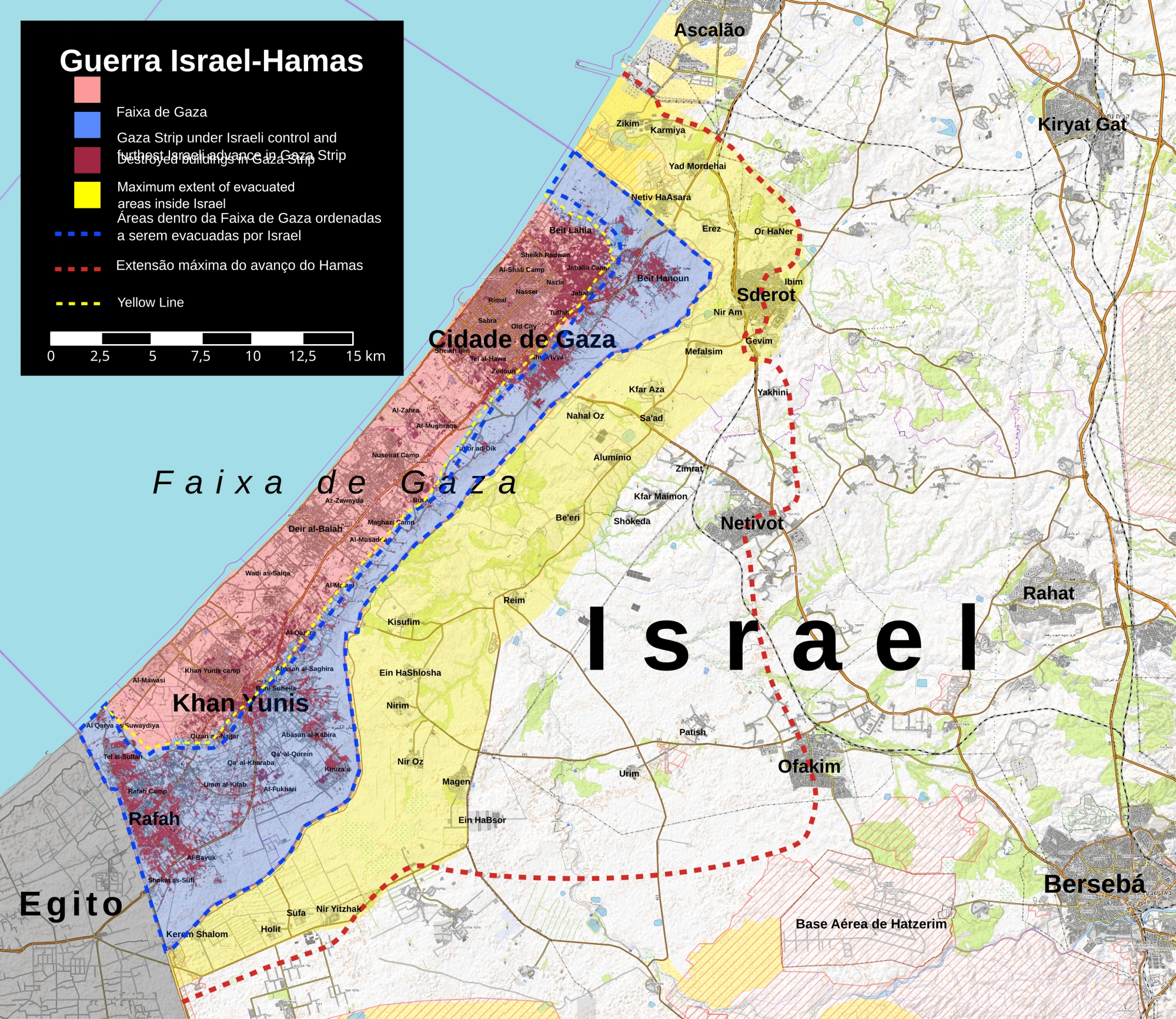Há 1 ano: Guerra de Gaza