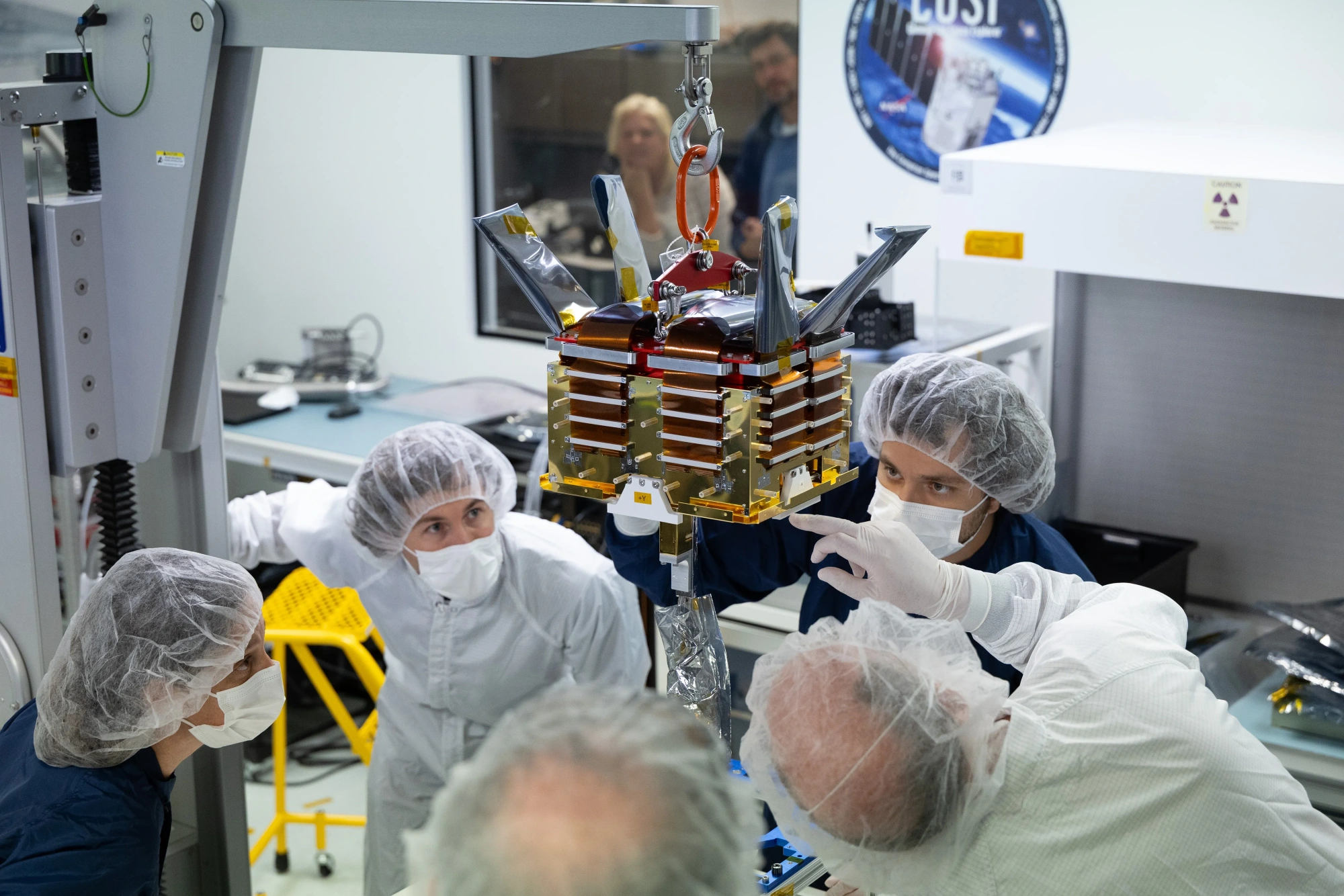 Telescópio COSI toma forma