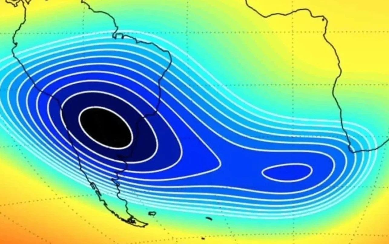 Brasil está no coração de uma anomalia do campo magnético da Terra
