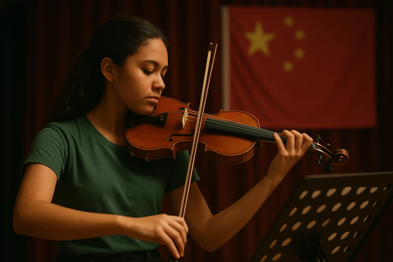 Orquestra juvenil feminina do Rio leva música brasileira para a China
