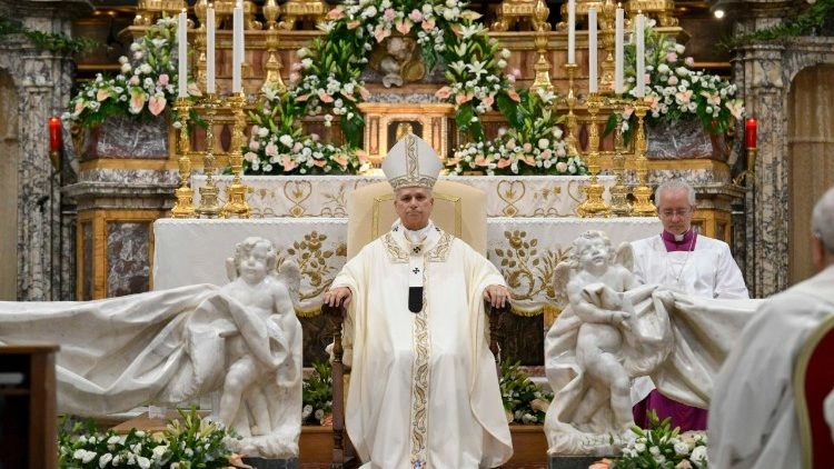 Leão XIV em Genazzano: deixemos a paz crescer em nós