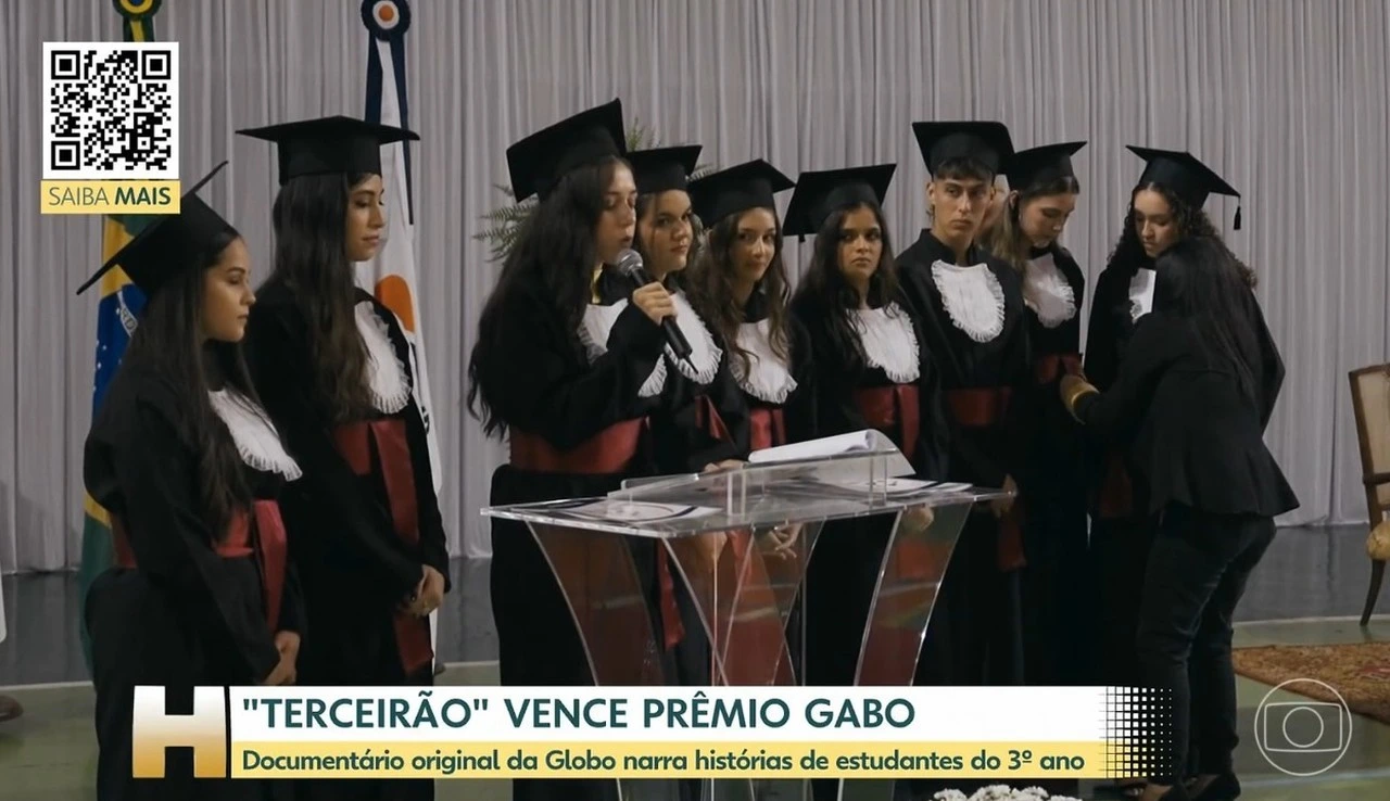 Documentário da TV Globo, 'Terceirão' vence Prêmio Gabo com histórias sobre jovens no fim do ensino médio