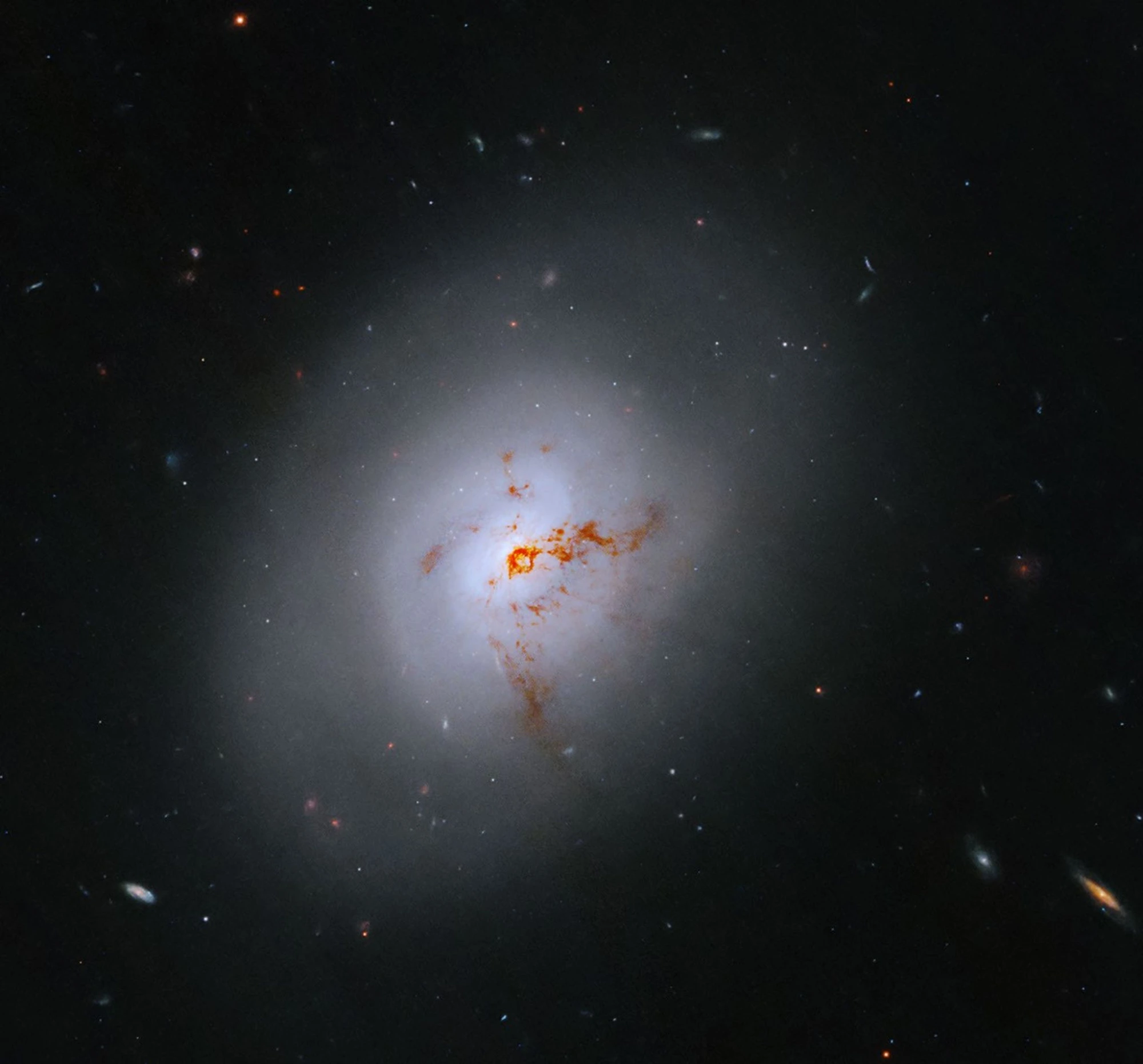 Hubble Avista Galáxia em Transição
