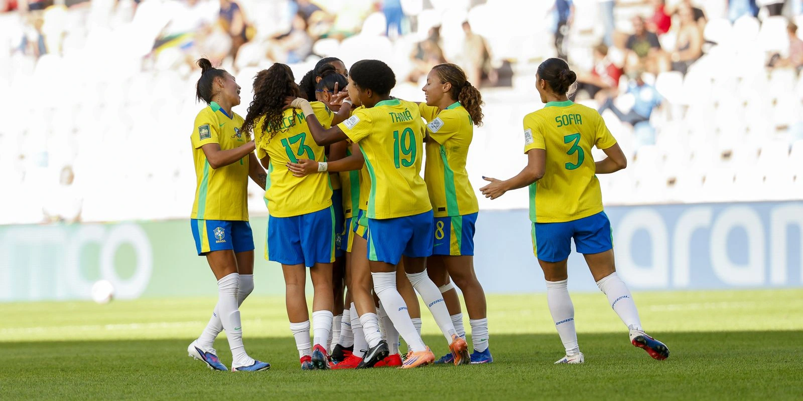 Brasil goleia Tanzânia na estreia na Copa do Mundo sub-20 feminina