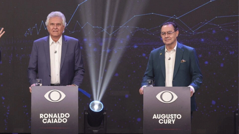 Caiado agradece a Cury por elogio em sabatina e reitera promessa de cargo