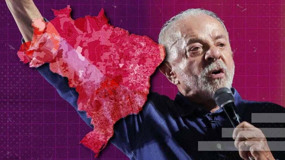 O mapa que revela avanço generalizado de Lula no 2º turno: petista só 'piorou' em quatro de 5.571 municípios