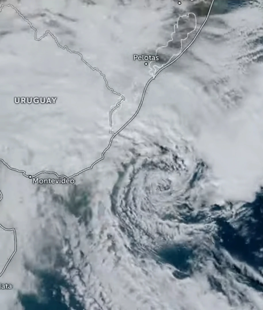 Ciclone bomba continua no Sul e Sudeste do país