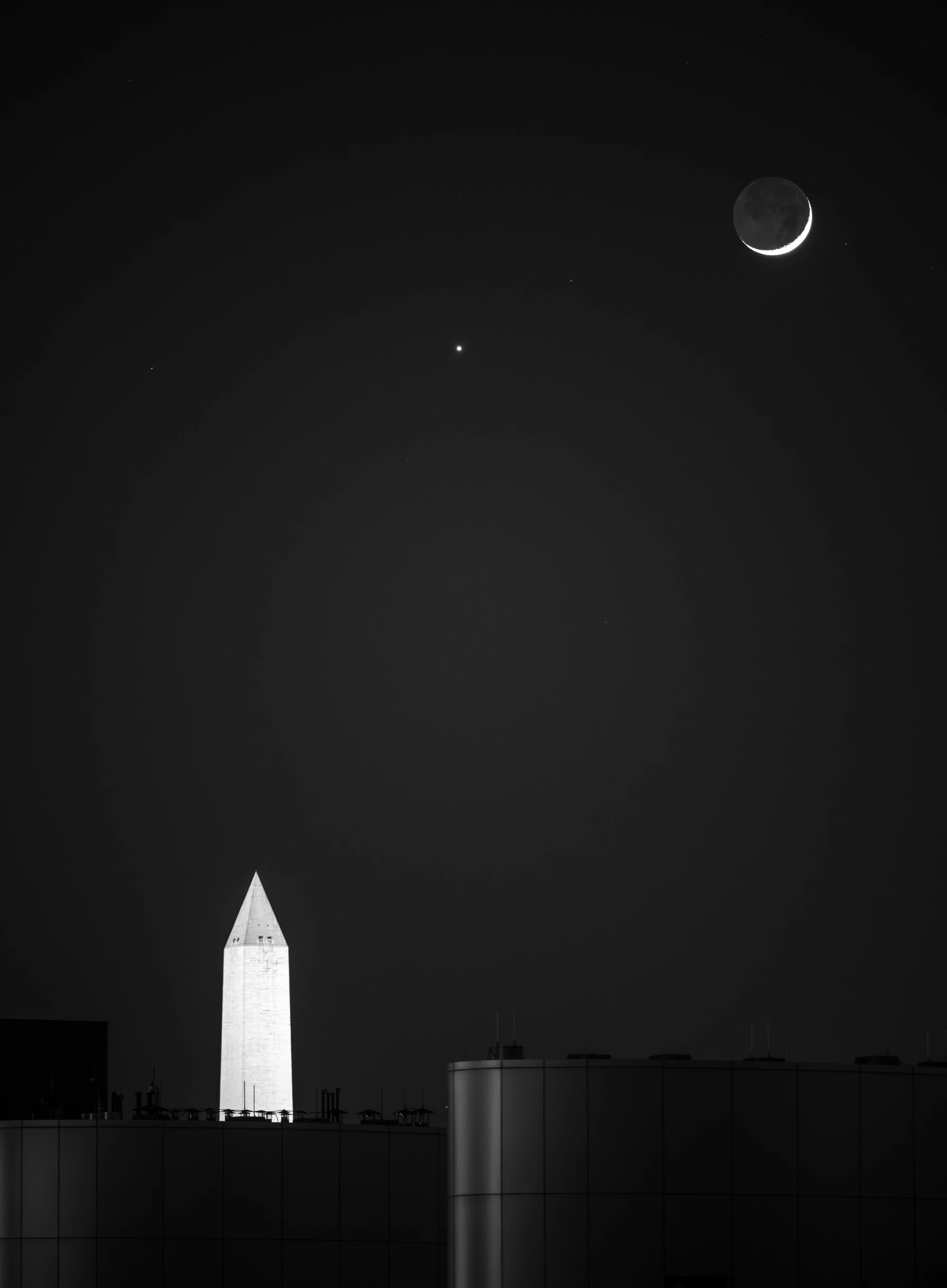 Conjunção da Lua com Vênus
