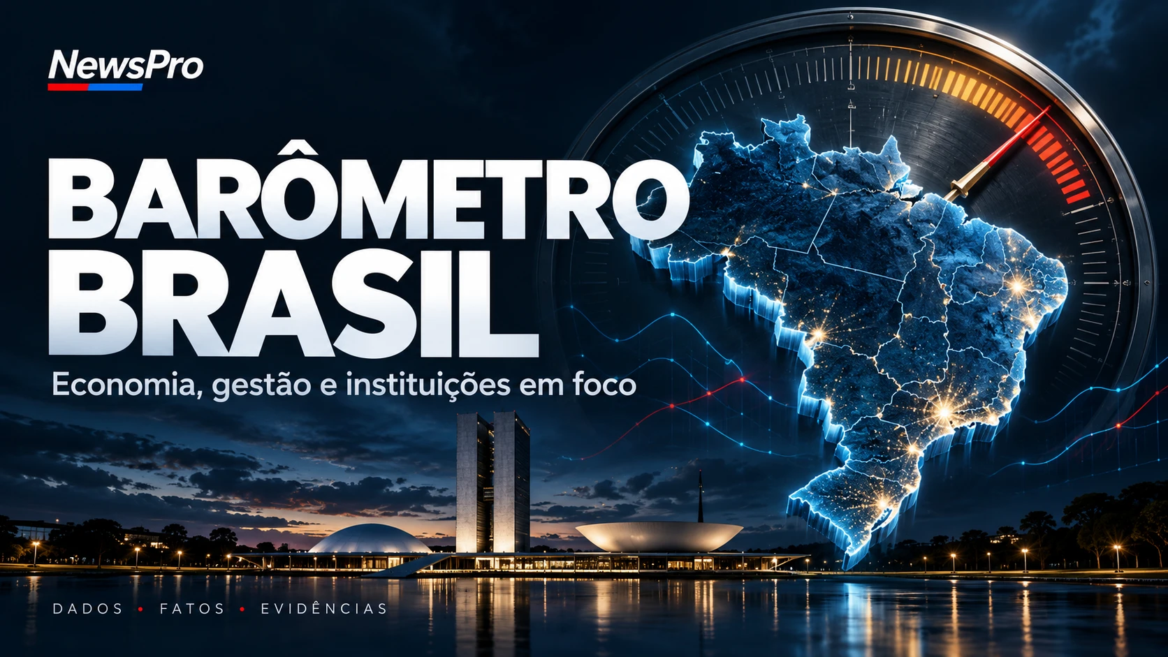 NewsPro apresenta Barômetro Brasil para acompanhar riscos econômicos e institucionais